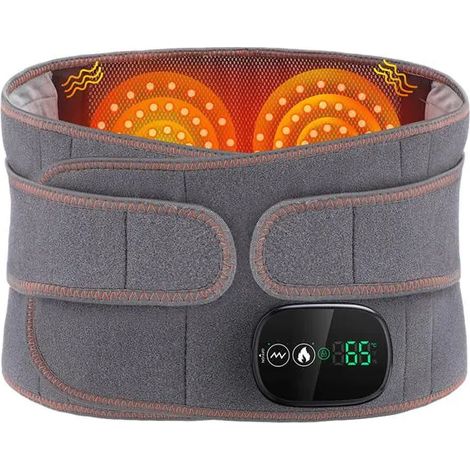 Ceinture de massage chauffante - RNCYN - Électrique sans fil - Chauffage à lumière rouge - USB rechargeable (1/5)