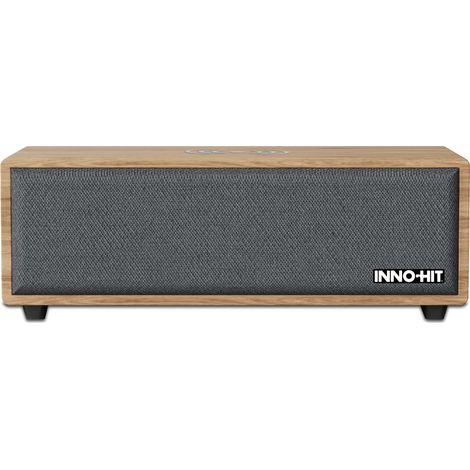 Inno-Hit Armonia IH-NATB02 Speaker Bluetooth in Tessuto e Legno Naturale