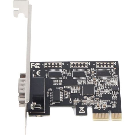Carte adaptateur PCI Express vers RS232 série haute vitesse, contrôleur hôte PCIe pour équipement de surveillance (1/5)