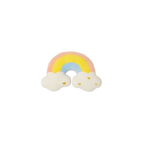 FLITI Superweiches Plüsch-Regenbogenkissen, niedliches Dekokissen für Sofa und Kinderzimmer, perfektes Geschenk (1/5)