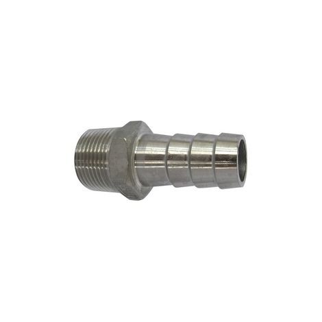 RACCORDO PORTAGOMMA MASCHIO ACCIAIO INOX- 1/2- IKARO- pezzi 1
