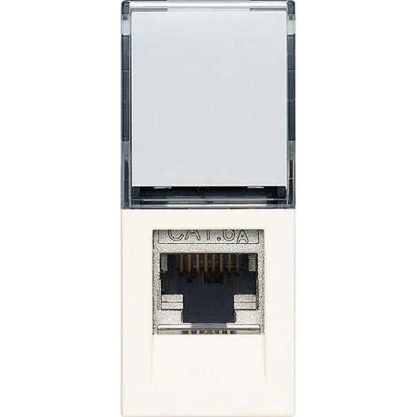 VIMAR - 30339.16B Presa RJ45 Netsafe Cat6A FTP bianco