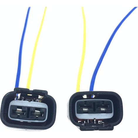 Connecteur de ventilateur électrique de radiateur pour Honda Fit, Odyssey, CR-V, Civic, Crider, City, Accord -- JB2129-2P