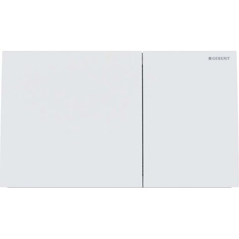 Geberit - WC-Betätigungsplatte, easy to clean, weiß matt 115.622.JT.1ROZ1 (1/5)