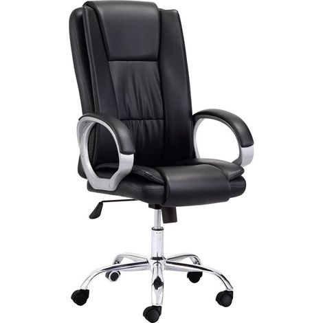 Silla de oficina Atlas Negro 68cm (ancho) x 114–122cm (alto) (1/5)
