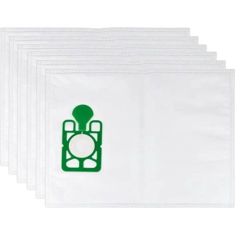 6 pièces - Numatic 604015 Staubsaugerbeutel - Sacs à poussière en microfibre - convient pour Numatic Henry, Hetty, James, PPR-240, 604015 Hepa-Flo - Filtration extra forte et élevée grâce à 5 couches (1/5)