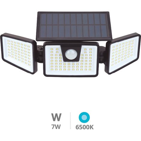 Aplique solar LED Marlo con sensor de movimiento y crepuscular 7W 6500K
