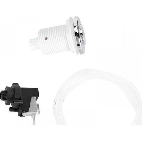 Interrupteur à Bouton D'air SPA Bouton Pneumatique De Piscine Sur Off Interrupteurs à Poussoir Ensemble De Commutateurs D'équipement De Piscine Kits De Tubes De Bain Pour Outils Domestiques (1/5)