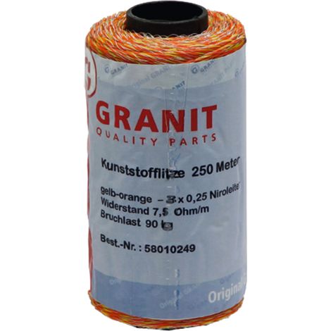 Cavo intrecciato 250 m 90 kg GRANITO