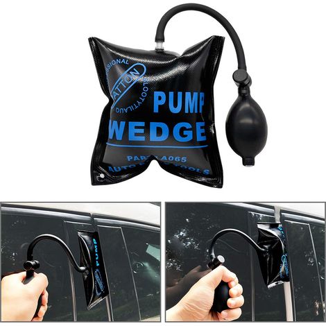 Cale Pneumatique - 2 Coussins Gonflables 2,5 À 50 Mm - Pour Installation Portes Fenêtres Mobilier Automobile - Kit Complet Avec Outil D'alignement Et 3 Accessoires (1/5)