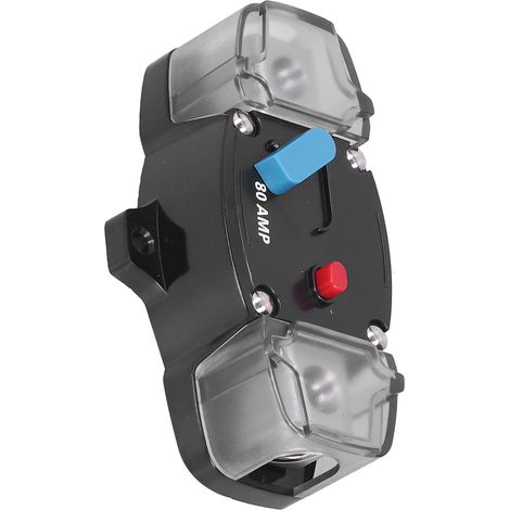 Automatischer 80-A-Leistungsschalter, rücksetzbare Sicherung mit Überlastschutz für Auto-, Boots- und Marine-Audio-/Videosysteme (1/5)