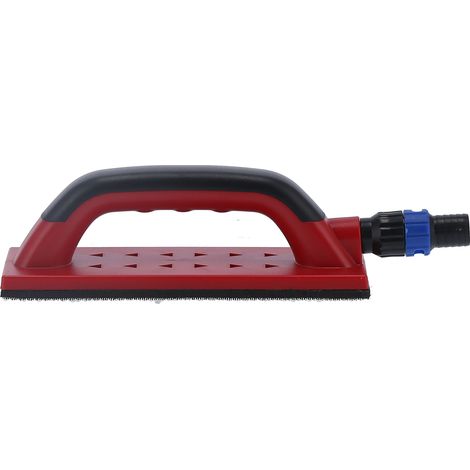 Bloc de meulage sans poussière, ponceuse de polissage manuelle avec système d'aspiration des poussières et fixation auto-agrippante, 23 cm (9 po) (1/5)