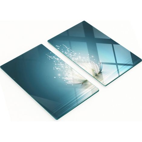 Tableros de cocina de vidrio templado con gr谩ficos de piedra bas谩ltica 2x30x52 cm