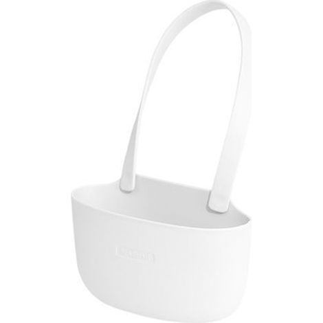 Panier de rangement pour éponge d'évier, égouttoir, porte-brosse, organisateur de rangement pour la maison, paniers suspendus pour robinet, accessoires de cuisine et de salle de bain, blanc