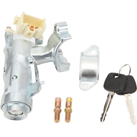 Ensemble de commutateur d'allumage en alliage métallique 45020-12-11 avec 2 clés de remplacement pour COROLLA RAV4