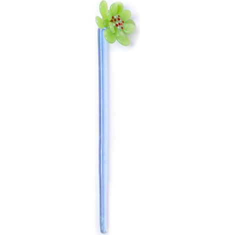 Fleurs en verre soufflé à la main, cadeau décoratif pour la Saint-Valentin, Noël ou un anniversaire (1/5)