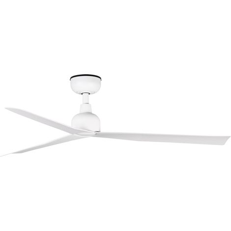 Faro Marine Ventilateur de plafond moyen à 3 pales, blanc mat, système intelligent Tuya (1/3)