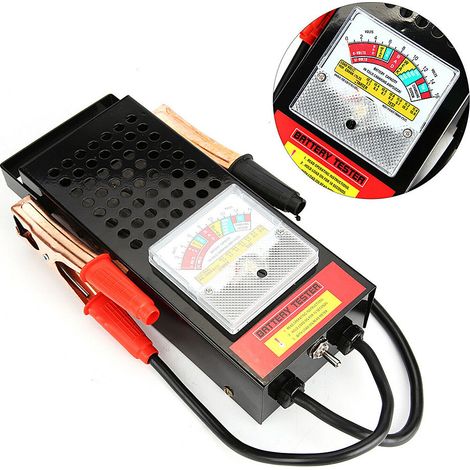 Ej.Life 6V-12V 100Amp Batterietester Autobatterietester Batterieprüfer zum Testen von Blei-Säure-Batterien,Auto KFZ Batterie Akku Testgerät Batteriemessgeraet Autobatterie Batterieprüfergerät (1/5)