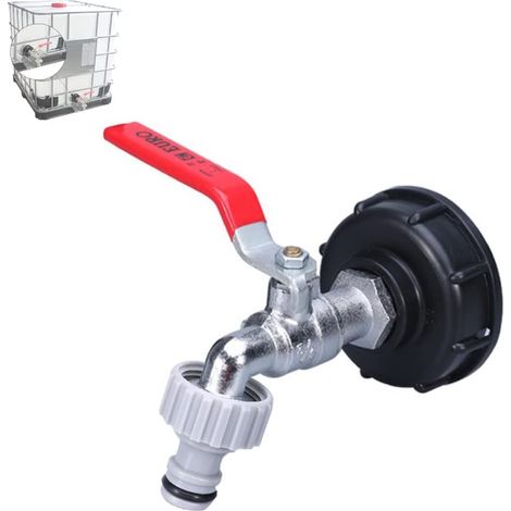 Conector - Grifo de Aleación 1/2 Pulgada - Para Barriles de Toneladas - 1 Unidad (1/5)