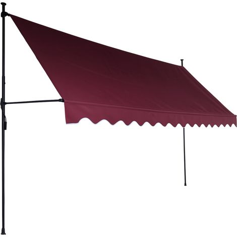Aga Tenda telescopica 350x120 cm Bordeaux