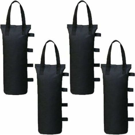 Set of 4 Gazebo Weights for Arbors and Pavilions, Sand Weight Bags for Legs, Sunshade Tents, Parasols