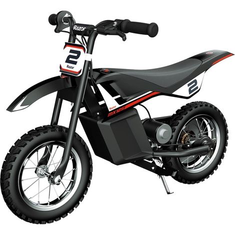 Razor - Dirt Rocket MX125 electric-powered dirt bike - Black w/ decals (15173802)
