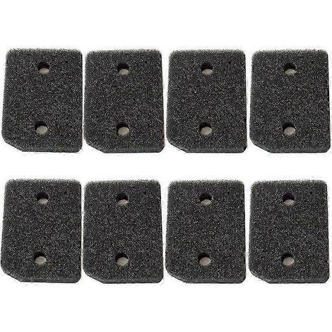 Lot de 8 filtres en mousse pour sèche-linge Miele 9164761 (pompe à chaleur), tapis filtrant en éponge, édition spéciale condensation 0115 (1/5)