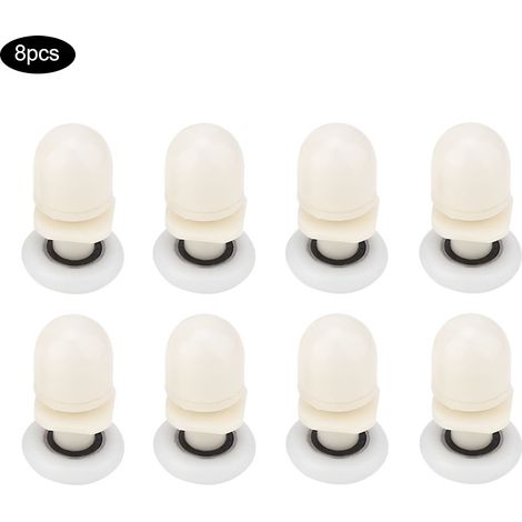 de 2 roulettes robustes pour porte de grange coulissante en