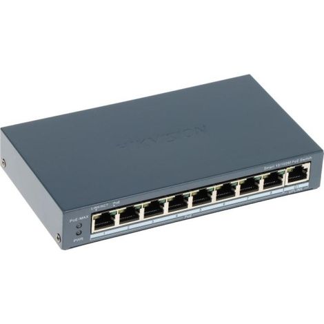Hikvision DS-3E1309P-EI(B) 8 Port Fast Ethernet POE Smart Switch