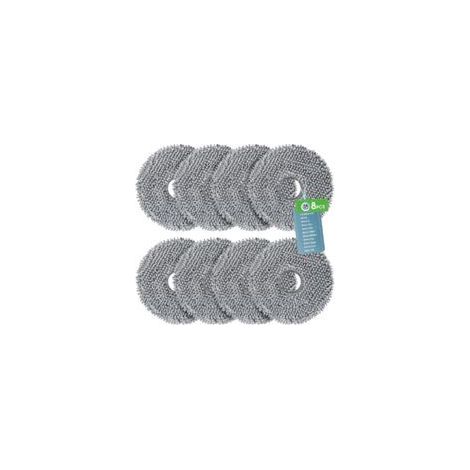 8 panni lavapavimenti di ricambio per robot aspirapolvere Roborock Saros 10R/Z70/Qrevo/Qrevo S/Qrevo Pro/Qrevo Edge/Qrevo Master/Qrevo MaxV/Qrevo Slim/Qrevo Curv/QV35A 35S/QR 598 798, riutilizzabili e (1/5)