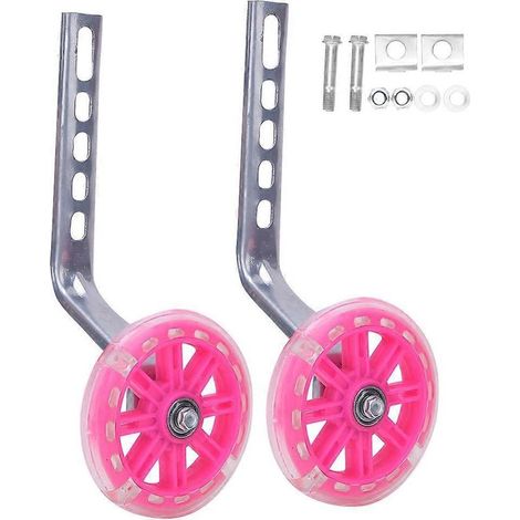 Roues stabilisatrices pour vélos enfants 2024, compatibles avec les vélos de 12 à 20 pouces, avec support. (1/5)