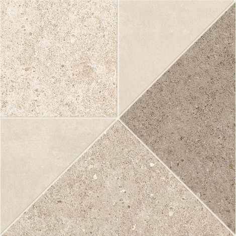 Carrelage effet Pierre Mix Beige Fusion 30x30x0,9 cm Mat Domella - Sol et mur intérieur (vendu par carton de 0,54 m²) - RO'MA CARRELAGE