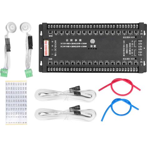Bluetooth-Treppenlichtsteuerung 12V/24V, IP20 LED-Stufenlampensensor für Hotels (1/5)