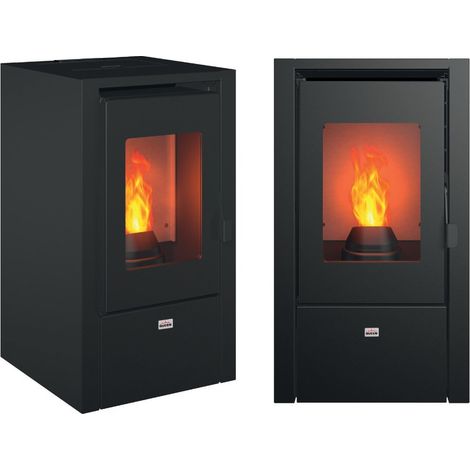 STUFE PELLET QUEEN LITTLE 6 NERA