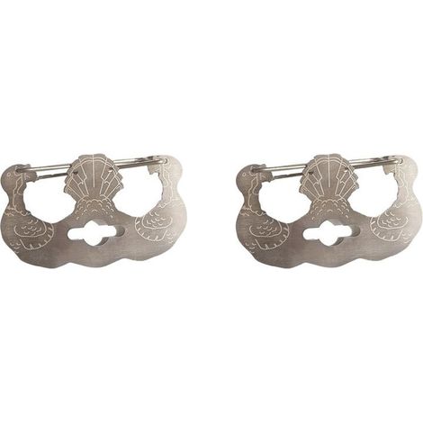 2 parrillas turbo de acero inoxidable para cocinar sin esfuerzo, utensilios para barbacoa, tenedor para barbacoa de acero inoxidable