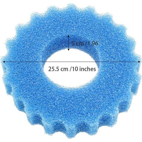 Confezione da 5 spugne filtranti per laghetto da esterno CPF/CPA-10000 compatibili con SunSun. Spugna filtrante ad alta efficienza, facilmente sostituibile. (1/5)