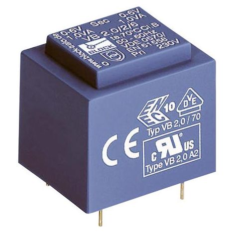 Block VB 0,35/2/9 transformador 0.35 VA estándar