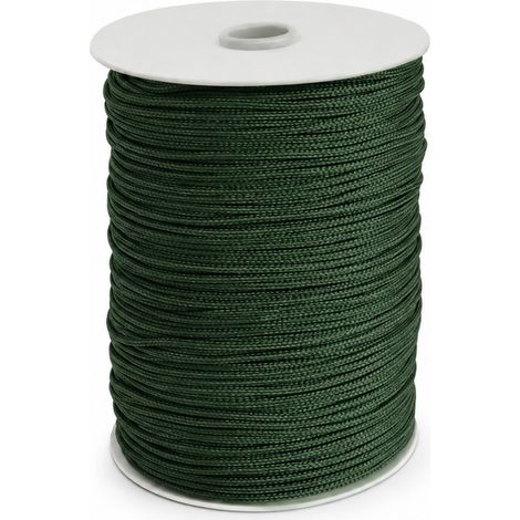 CORDINO PER TENDE E VENEZIANE- - ø mm.3x300mt. - verde scuro - 1 rotolo