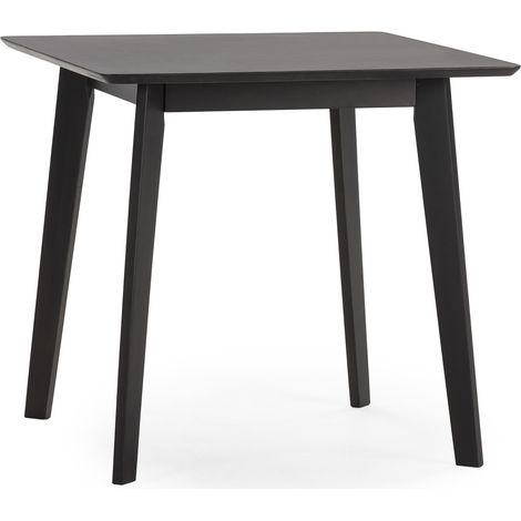Esstisch Pomago 80x80 cm Farbe Schwarz
