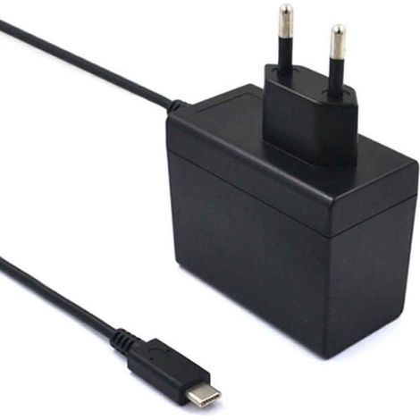 USB-C-Schnelllade-Netzteil mit EU-Stecker, sicheres Schnelllade-Ersatznetzteil für tragbare Handheld-Spielgeräte (1/5)