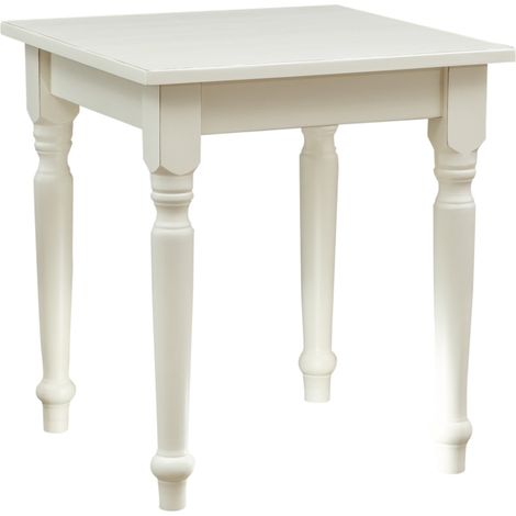 tavolo quadrato legno massello 70x70 cm Tavolo da cucina e sala da pranzo Tavolo legno esterno e interno