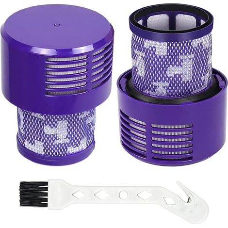Ersatz-HEPA-Filter für die kabellosen Stielstaubsauger Dyson Cyclone V10 Animal, V10 Absolute, SV12 und V10 Total Clean. Teilenummer: 969082-01 (2er-Pack).