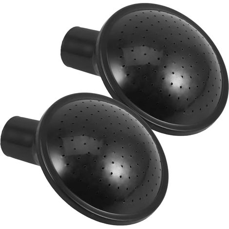 2 Pack Plastic Watering Can with Rose Head, Universal Replacement Spray Nozzle, Garden Kettle Nozzle 7/8" Inner Diameter (1/5)