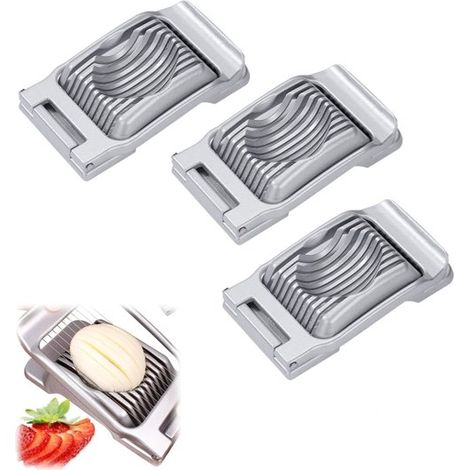 Juego de 3 piezas huevos huevos): de huevos, de fresas, de tomates de aluminio resistente, Alambres de acero inoxidable, blandas, 13,5 x 8 cm (1/5)
