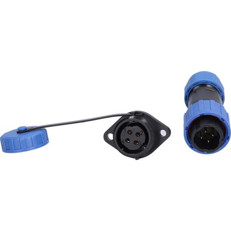 Luftfahrtstecker, mehradrig, lötfrei, Stecker/Buchse, Dockinganschluss, IP68 wasserdicht (1/5)