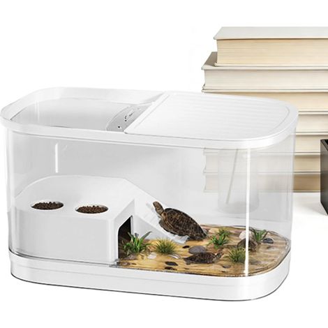 Enclos pour pogona Cage pour Reptile d'Intérieur Réservoir pour Lézard Gecko pour Araignée Caméléon Mygale Dragon Barbu Grenouille Tortue (1/5)