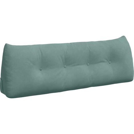 Back Pillow Sea Green 140 x 24 x 50 cm Velvet vidaXL