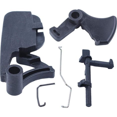 Tige de starter d'arbre pour Stihl 017 018 MS170 MS180 Pièce 1130 185 2000, gâchette d'accélérateur, verrou de sécurité, arbre à interrupteur, tige de starter (1/5)