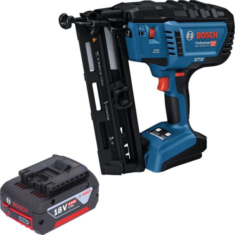 Bosch GNH 18V-64-2 M Professional Akku Holznagler 18 V 1,6 x 32 - 64 mm + 1x Akku 4,0 Ah - ohne Ladegerät