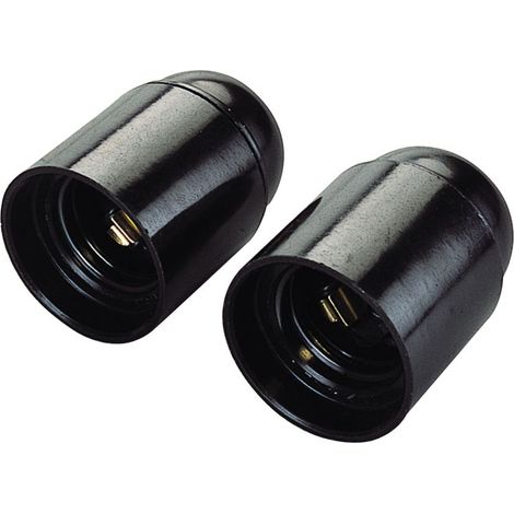 PORTALAMPADA NERO E27 DI RICAMBIO MODELLO C/L N 481
